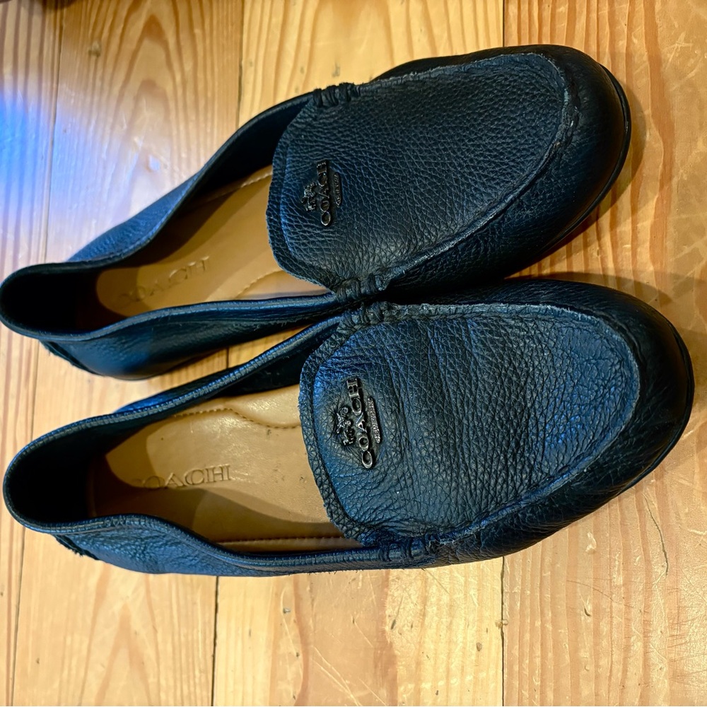 Coach Women’s Black Loafers